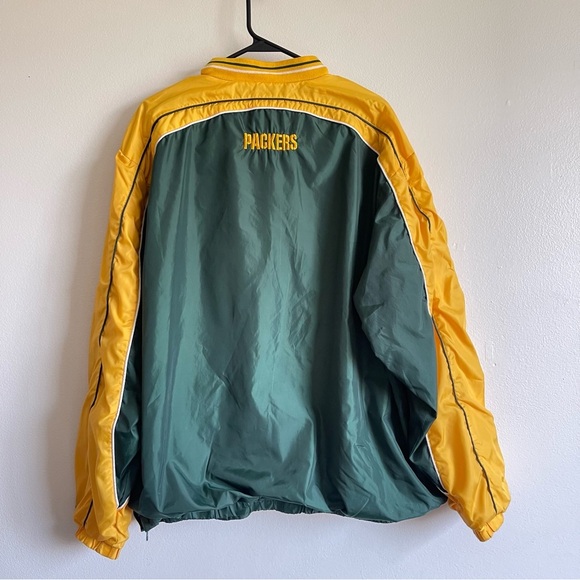 NFL Packers pullover jacket lightweight coat Unisex XL packer windbreaker - Picture 3 of 11